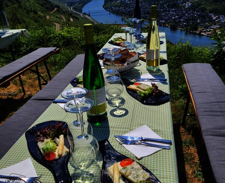 Picknick im Weinberg