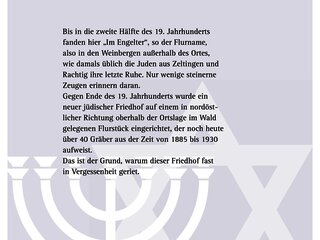 Alter jüdischer Friedhof