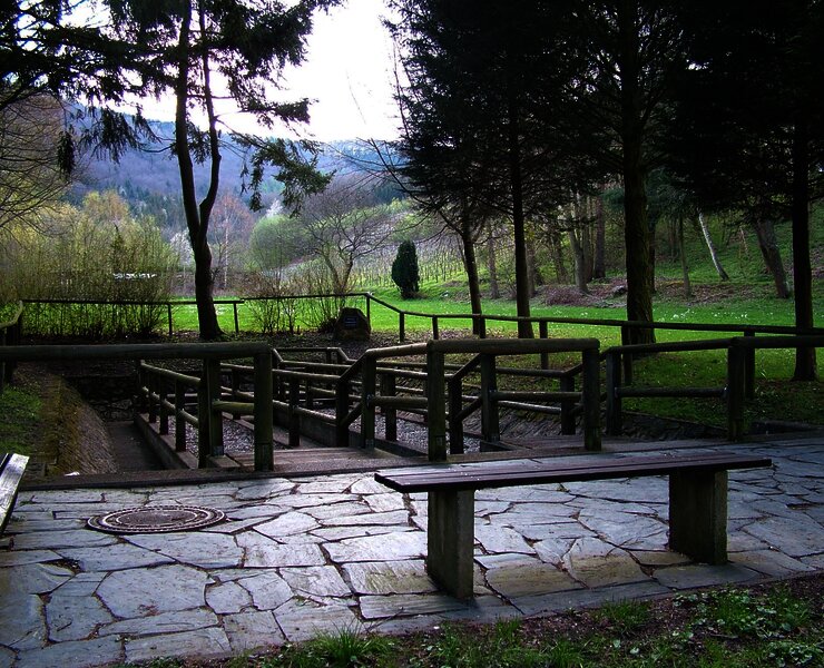 Wassertretbecken am Sauerbrunnen