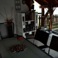 Überdachter Freisitz