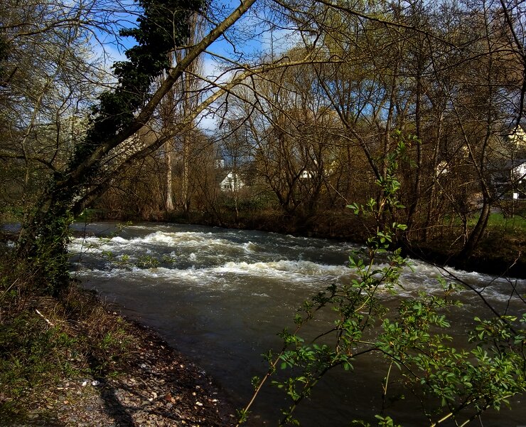 Stromschnellen im Lieserbach bei Maring