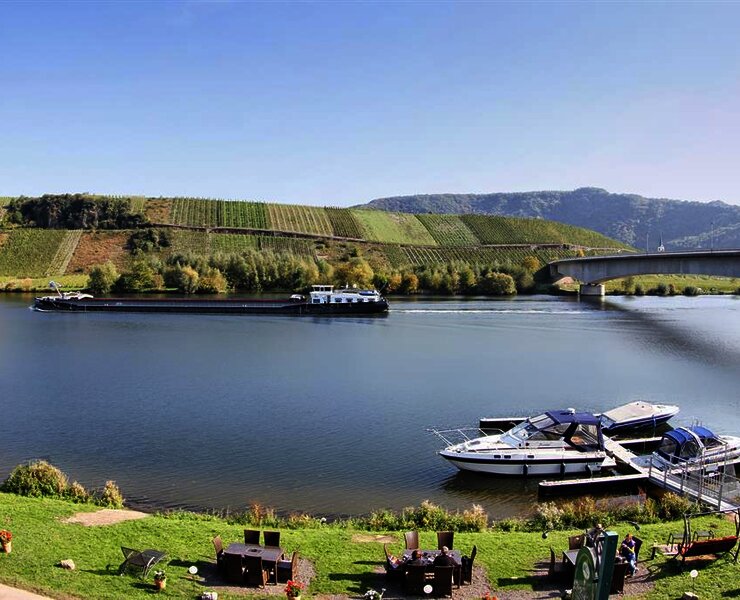 Blick aus den Zimmern mit Balkon