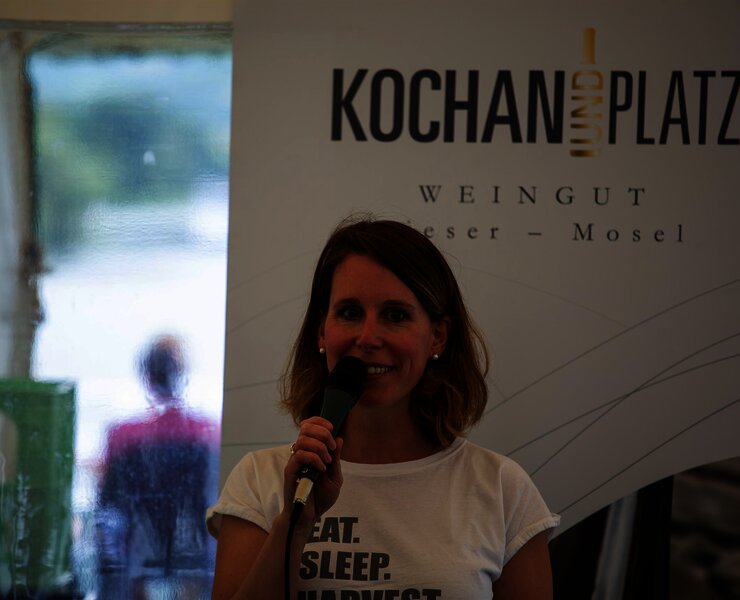 Weinverkostung auf der Mosel