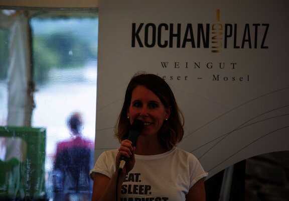 Weinverkostung auf der Mosel