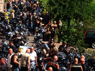 Harley und Wein an der Mosel