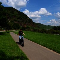 Moselradweg bei Ürzig