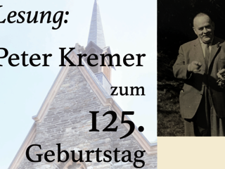 Lesung Peter Kremer