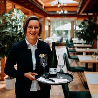 Empfang im Restaurant