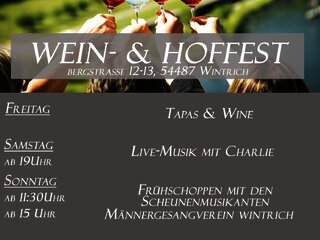 Wein- und Hoffest im Weingut Matthiashof