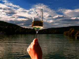 Sekt an der Mosel