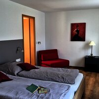 Schlafzimmer eins Schloßberg