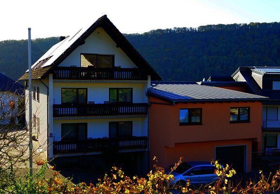 Haus Berghof Ansicht vor dem Haus