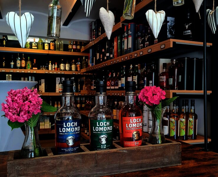 Ausgewählte Spiritousen