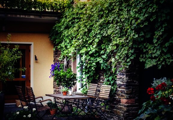 Sitzplatz beim Eingang