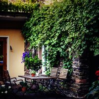 Sitzplatz beim Eingang