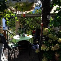 Sitzecke Weingut Marx