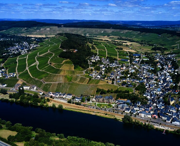 Aussicht auf Mittelmosel Umlaufberge