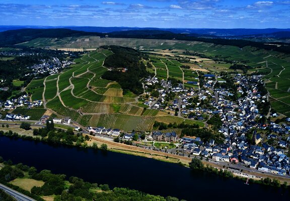 Aussicht auf Mittelmosel Umlaufberge