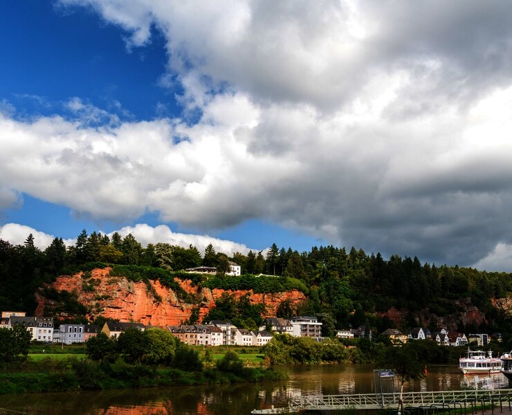 Die Mosel bei Trier