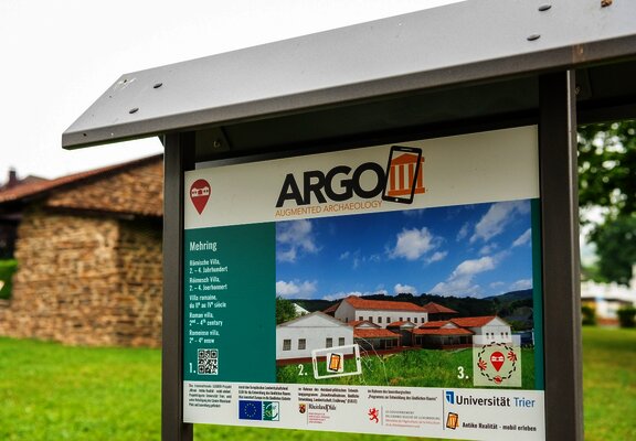 ARGO Punkt der Römischen Villa bei Mehring