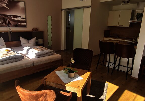 Appartement mit Terrasse