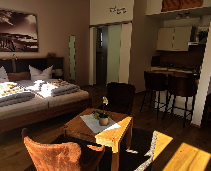 Appartement mit Terrasse