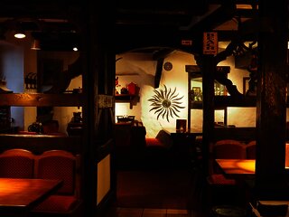 Cafe "Alter Klosterhof" Innenraum