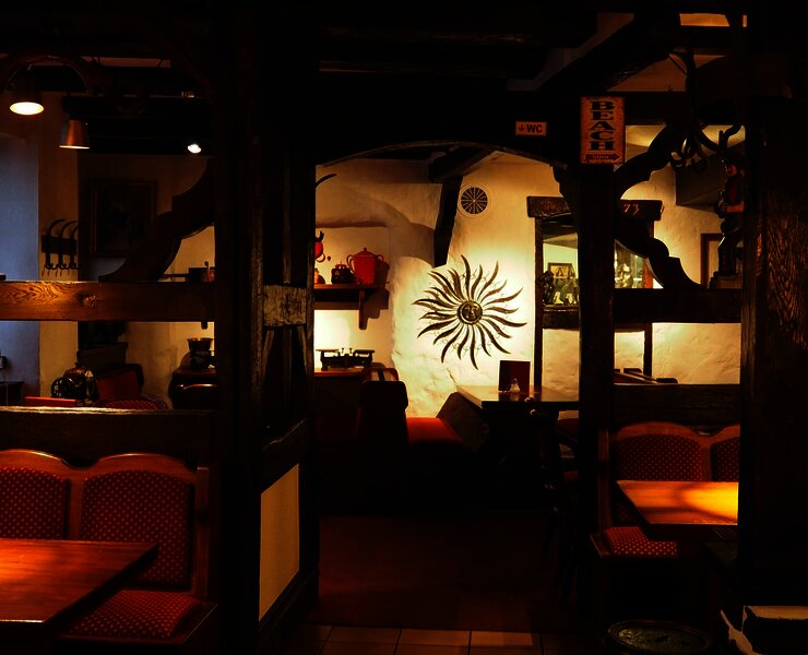 Cafe "Alter Klosterhof" Innenraum