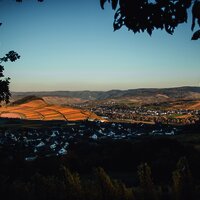 Aussicht am Wein-Wallfahrtsweg