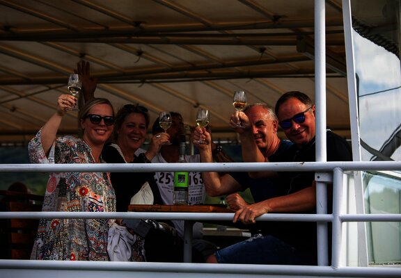 Weinprobe auf der Mosel