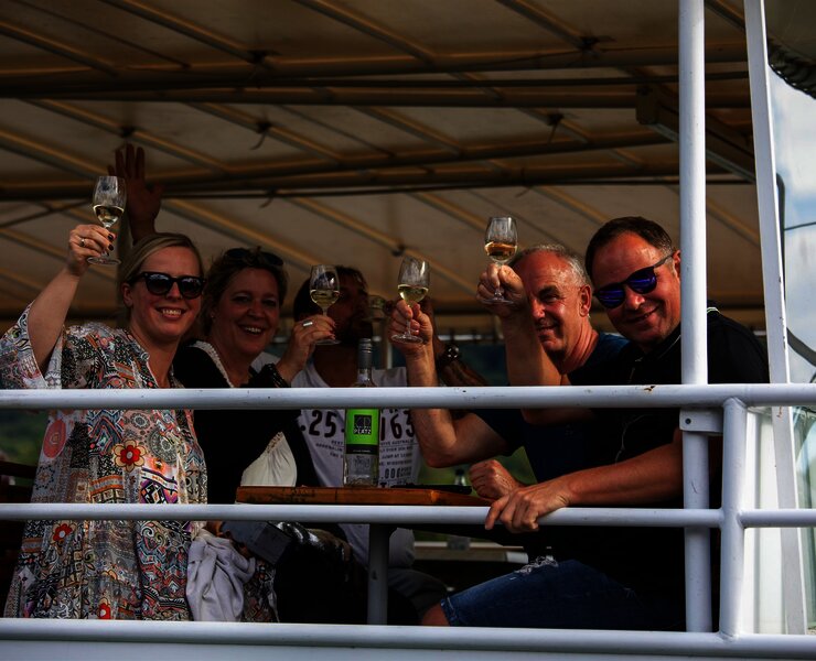 Weinprobe auf der Mosel