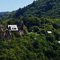 Blick auf Schloss Veldenz