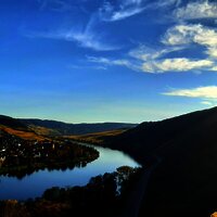 Mosellandschaft im Herbst