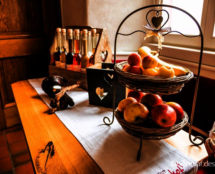 Obstkorb, Frühstück