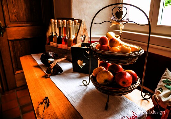 Obstkorb, Frühstück