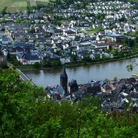 Blick auf die Mosel bei Bernkastel-Kues