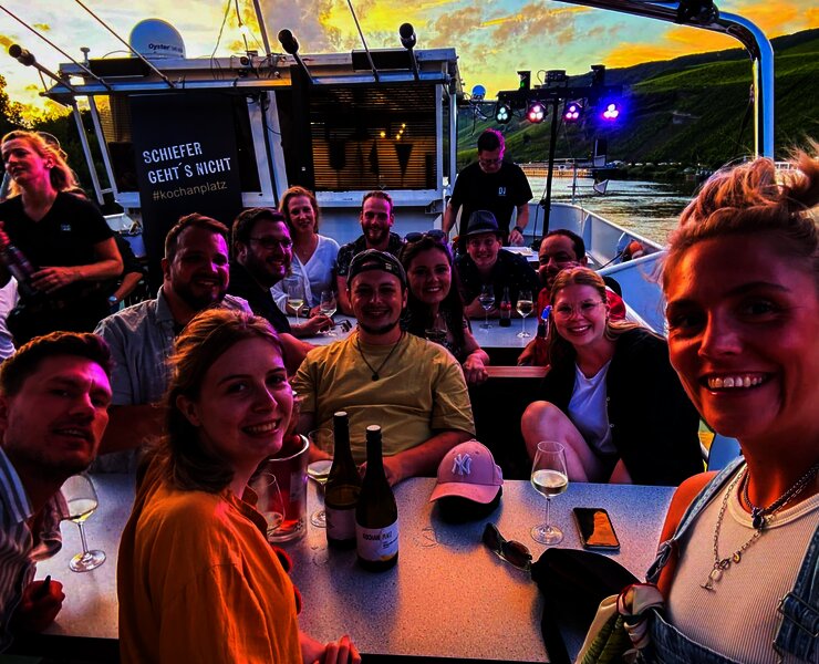 Veranstaltung auf dem Schiff