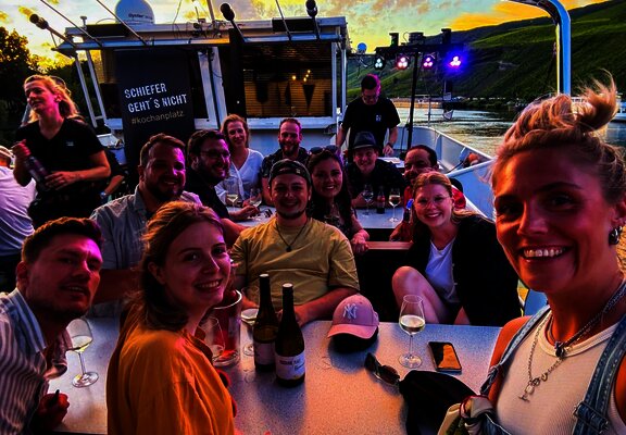 Veranstaltung auf dem Schiff