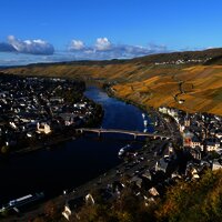 Ausblick von der Burg in Richtung Bernkastel
