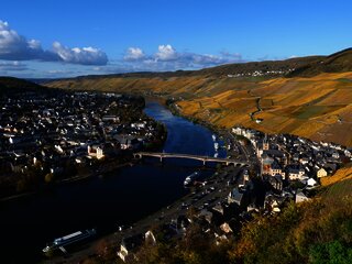 Ausblick von der Burg in Richtung Bernkastel