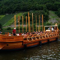 Römerweinschiff auf der Mosel