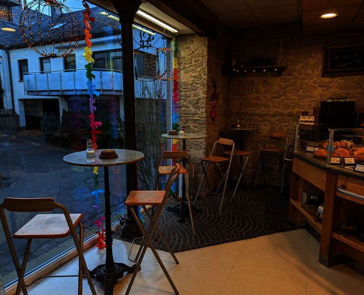 Bäckerei Ostermann Sitzmöglichkeiten