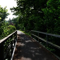 Streckenabschnitt bei Maring-Noviand