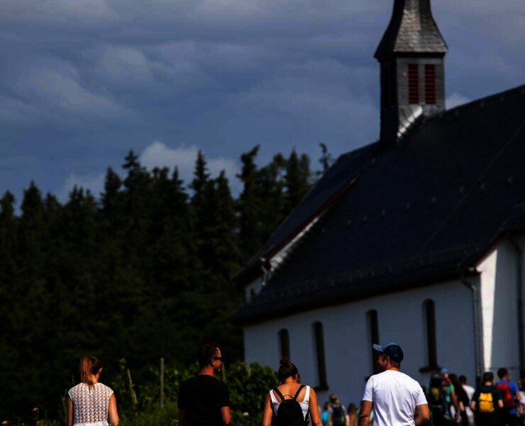 Wanderung um die Paulskirche