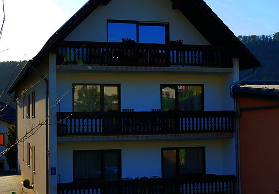 Haus Berghof Ansicht vor dem Haus