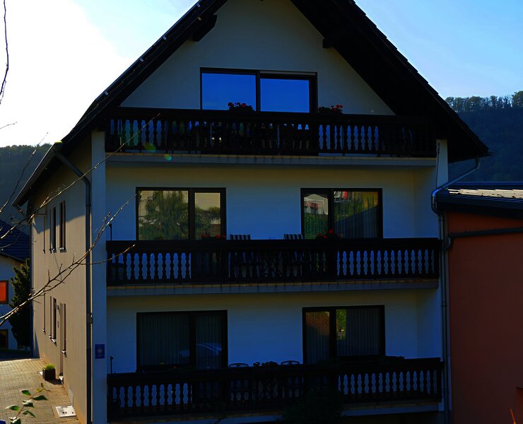 Haus Berghof Ansicht vor dem Haus