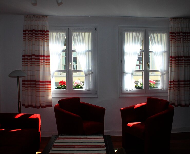 Ferienwohnung Altstadt_Wohnzimmer Sitzecke