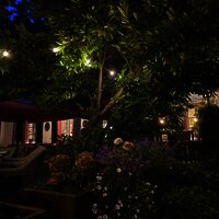 Terrasse Abends