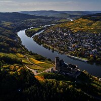 Burg Landshut Luftaufnahme
