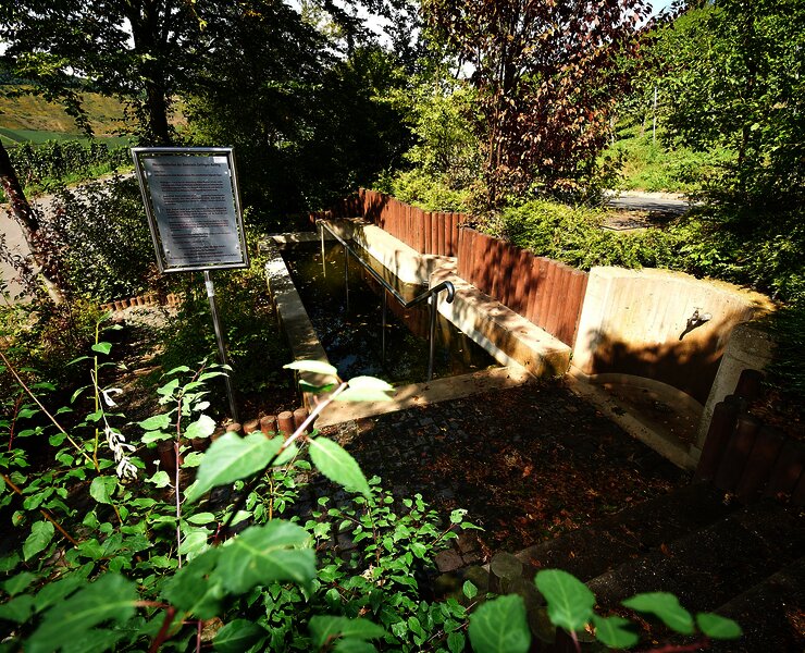 Wassertretbecken an der Pastorenkehre